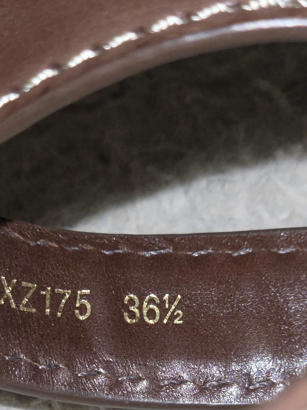 Prada Brown Leather Rattan Wedge Sandals Size 6 US or Size 36.5 EU
